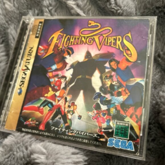 Tested! Fighting Vipers for Sega Saturn Japanese CIB w/ OBI - Picture 1 of 4